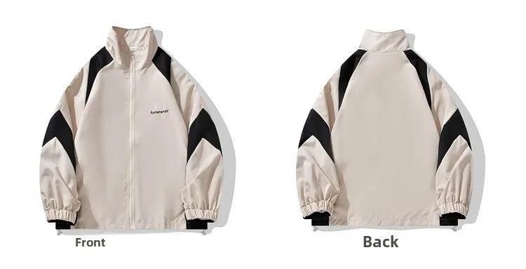 Boyue Color Blo Sports Jaet Men's Women's Autumn Winter Outdoor Workwear Functional Ins Sle Windbreaker Coat