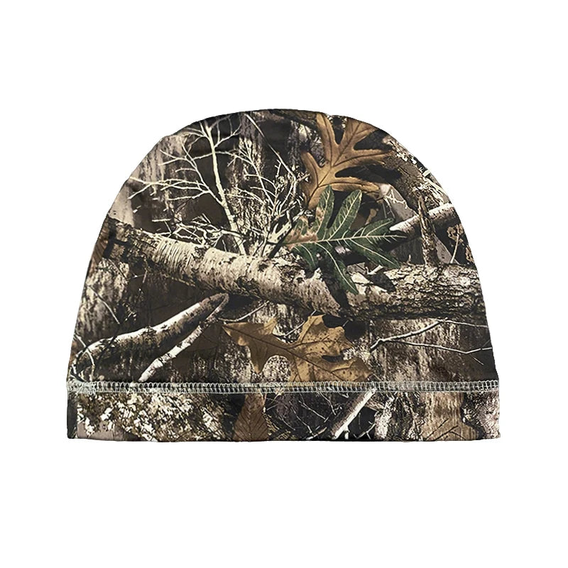 Retro Leaf Print Hip-Hop Pullover Hat Double-Layer Casual Versatile Men's And Women's Fashionable Trendy Single Item Cap