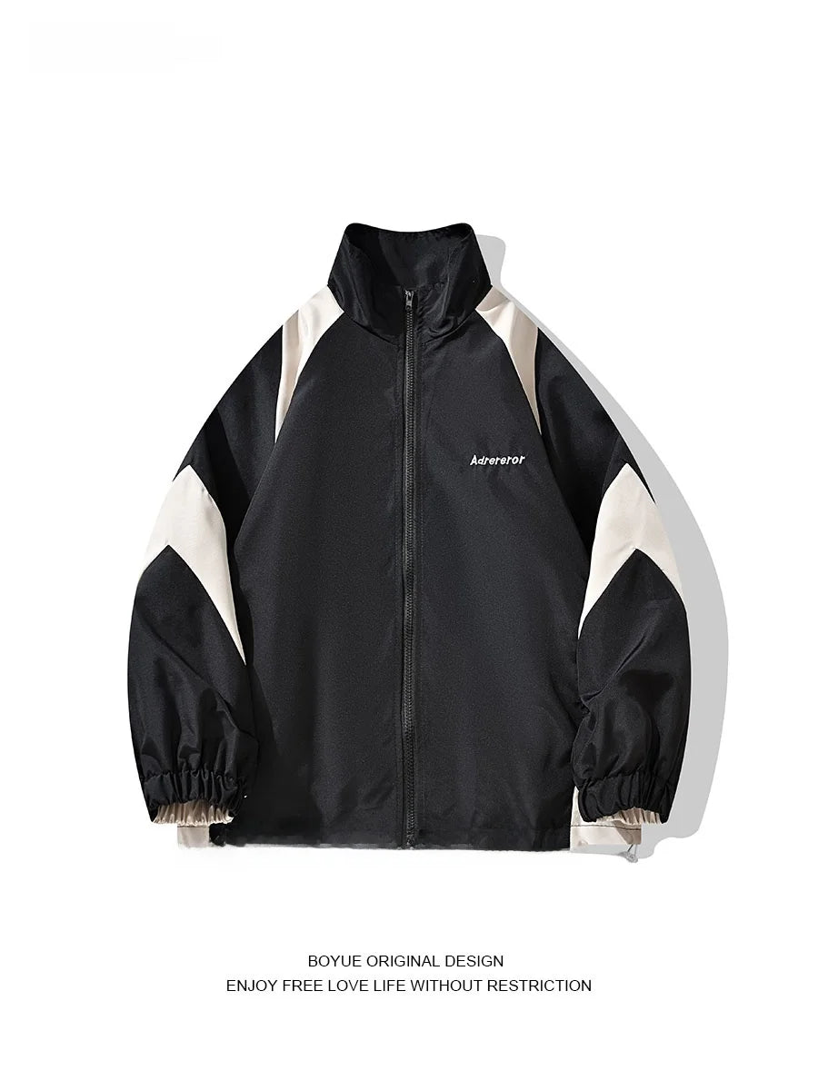 Boyue Color Blo Sports Jaet Men's Women's Autumn Winter Outdoor Workwear Functional Ins Sle Windbreaker Coat
