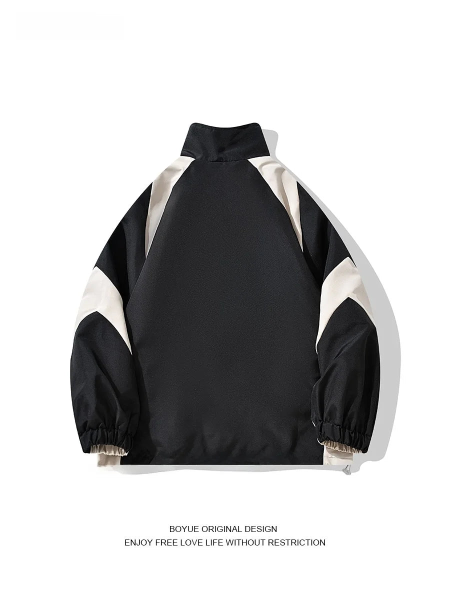 Boyue Color Blo Sports Jaet Men's Women's Autumn Winter Outdoor Workwear Functional Ins Sle Windbreaker Coat