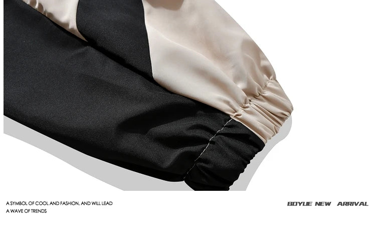 Boyue Color Blo Sports Jaet Men's Women's Autumn Winter Outdoor Workwear Functional Ins Sle Windbreaker Coat