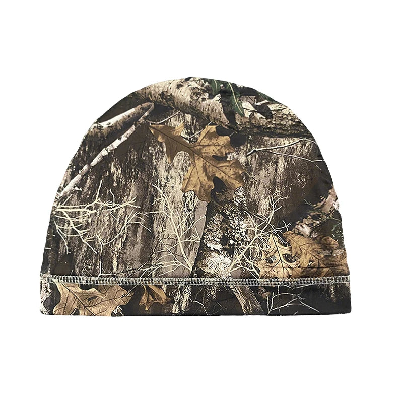 Retro Leaf Print Hip-Hop Pullover Hat Double-Layer Casual Versatile Men's And Women's Fashionable Trendy Single Item Cap